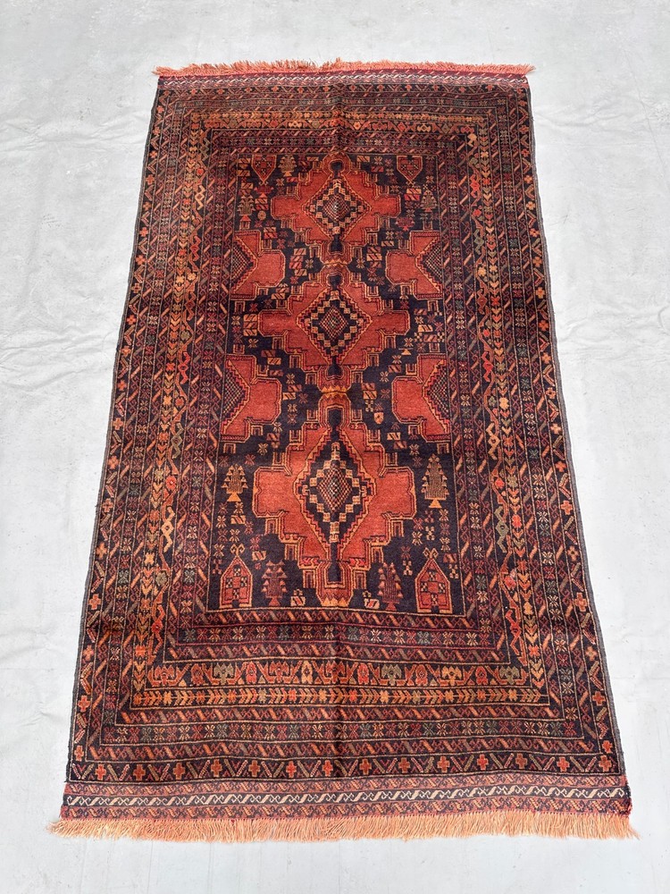 Vintage Gorgeous Afghan Turkoman North Side Of Afghanistan Natural Vegetable Dye