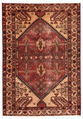 Traditional Vintage Hand-Knotted Area Rug 4’6″ x 6’5″ Oriental Wool Carpet