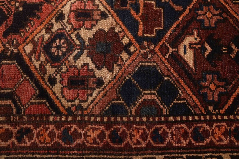 Vintage Hand-Knotted Carpet 4'11" x 6'7" Traditional Oriental Wool Area Rug gallery