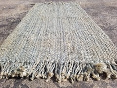 Vintage Traditional Handmade Jute Wool Multicolor Kilim Rug 5.0×2.9 ft