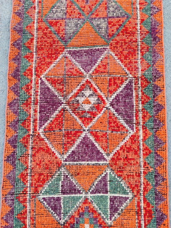 Rare Antique rug 3x11, Turkish runner 3x11 vintage, Heriz rug, Herki rug Kurdish gallery