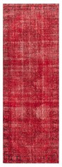 2’11” x 8’7″ Vintage Hand-knotted Runner Rug Traditional Oriental Wool Carpet