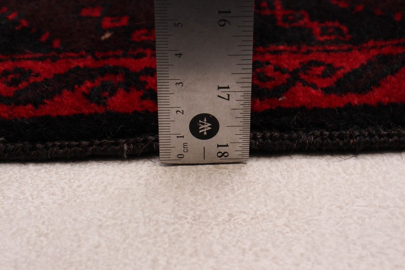 Vintage Geometric Area Rug 4'5" x 9'3" Traditional Hand-Knotted Wool Carpet gallery