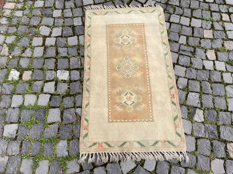 Home Decor Rug, Turkish Vintage Rug, Boho Decor Rug, 2,6 x 4,5 ft gallery