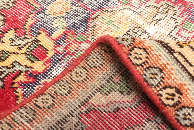 Vintage Hand-Knotted Area Rug 3'1" x 4'10" Traditional Oriental Wool Carpet gallery