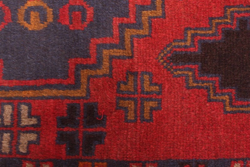 Vintage Traditional Hand-Knotted Area Rug 3'7" x 6'4" Oriental Wool Carpet gallery