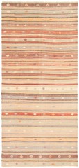 Vintage Hand Woven Area Rug 5’5″ x 11’3″ Traditional Wool Oriental Carpet