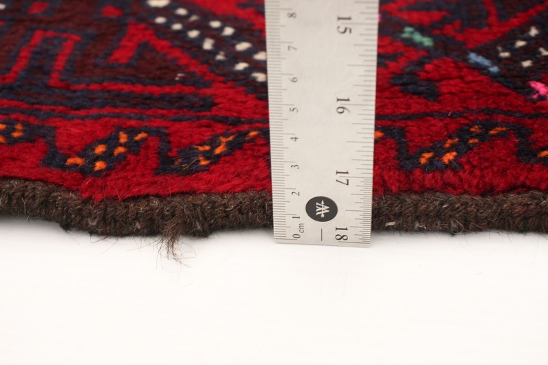 Vintage 3'1" x 6'4" Traditional Hand Knotted Vegetable Dye Wool Area Rug gallery