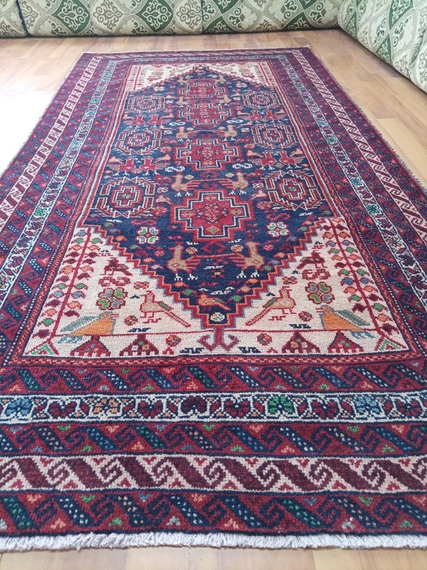 Antique Runner Heriz Rug Caucasian Wool Cotton Floral Rug P ersian Rug GH gallery