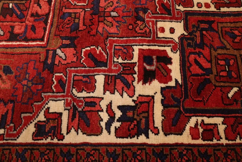 Traditional Vintage Hand-Knotted Area Rug 7'9" x 10'10" Oriental Wool Carpet gallery