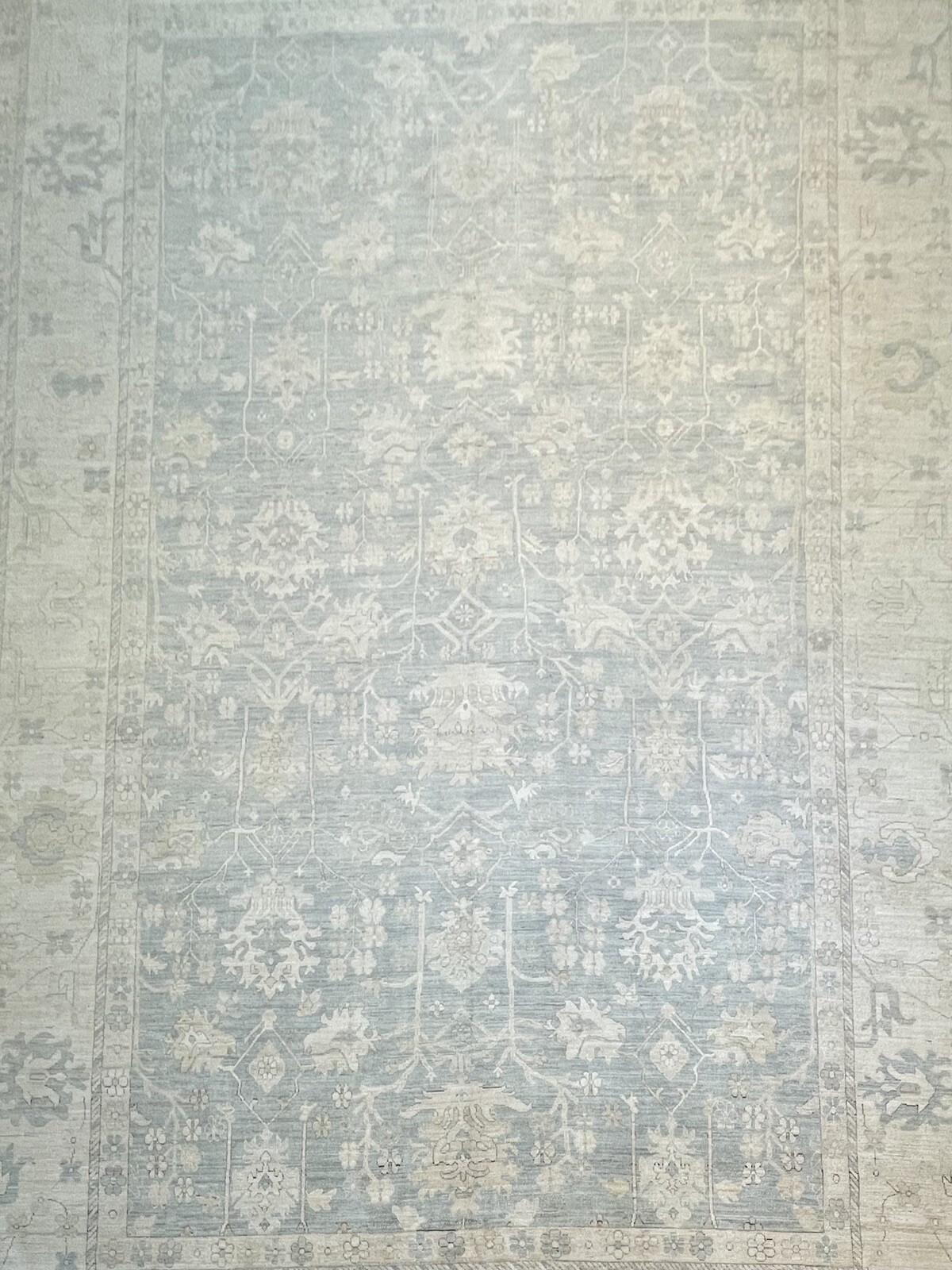 AFG Oushak - Vintage Turkish Rug - Tribal Carpet - 13.1 x 19.4 ft. gallery