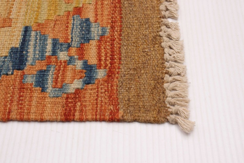 Vintage Hand Woven Area Rug 3'5" x 4'9" Traditional Wool Oriental Carpet gallery