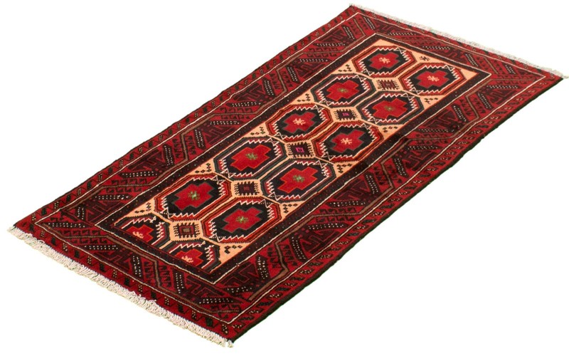 Vintage 3'1" x 6'3" Traditional Hand Knotted Vegetable Dye Wool Area Rug gallery