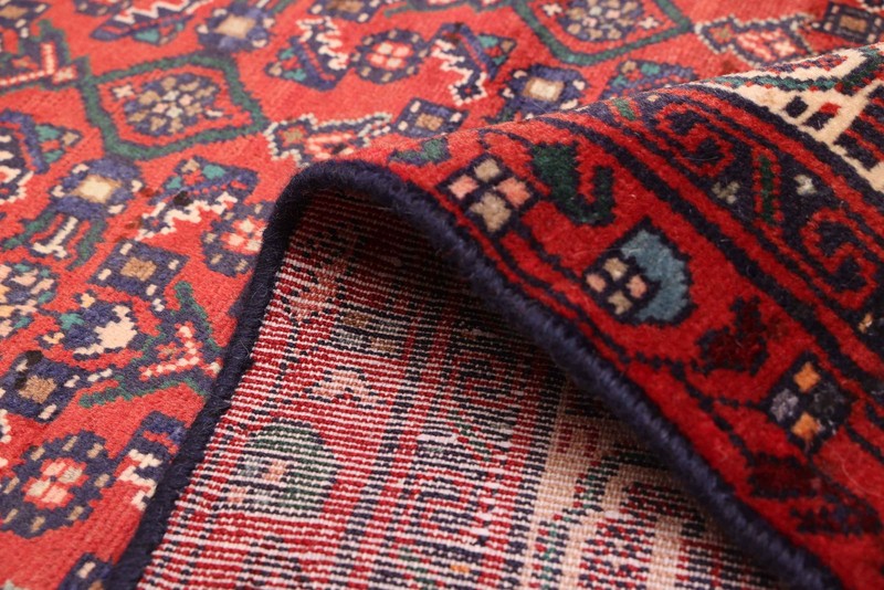 Vintage 5'3" x 9'8" Traditional Hand Knotted Vegetable Dye Wool Area Rug gallery