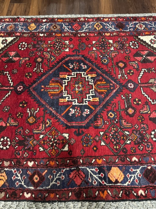 79”x50” Middle Eastern Handmade Wool Rug gallery