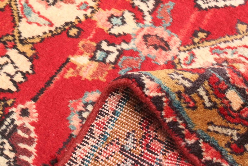 Vintage Hand-Knotted Area Rug 3'4" x 5'0" Traditional Oriental Wool Carpet gallery