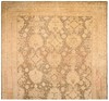 Antique Turkish Oushak Carpet 15'×21'6" Taupe & Rose Pink Allover gallery