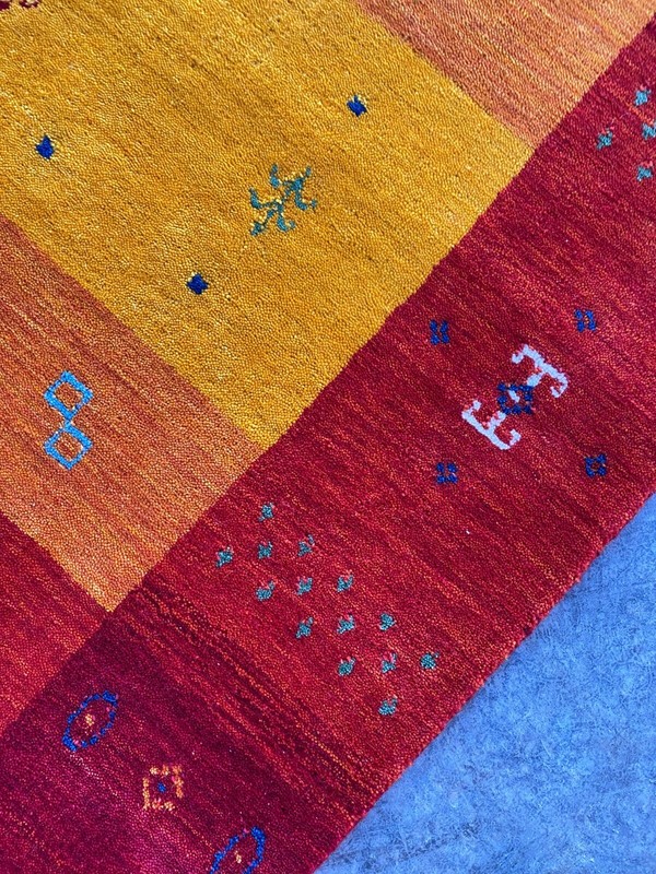 Fine Quality Handmade Nepalese Tibetan Area Rug 6'x8' Natural Dyes Wool Modern gallery