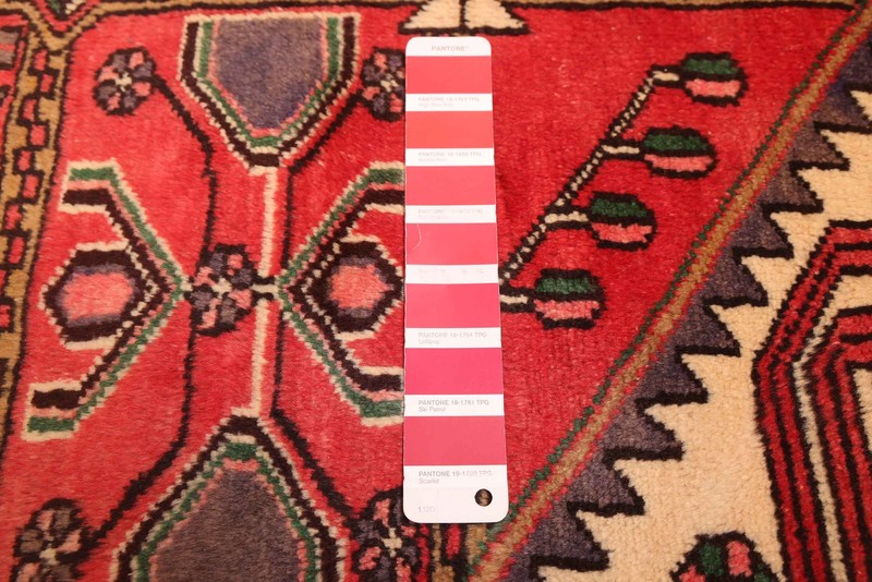 Vintage 5'5" x 6'7" Traditional Hand Knotted Vegetable Dye Wool Area Rug gallery