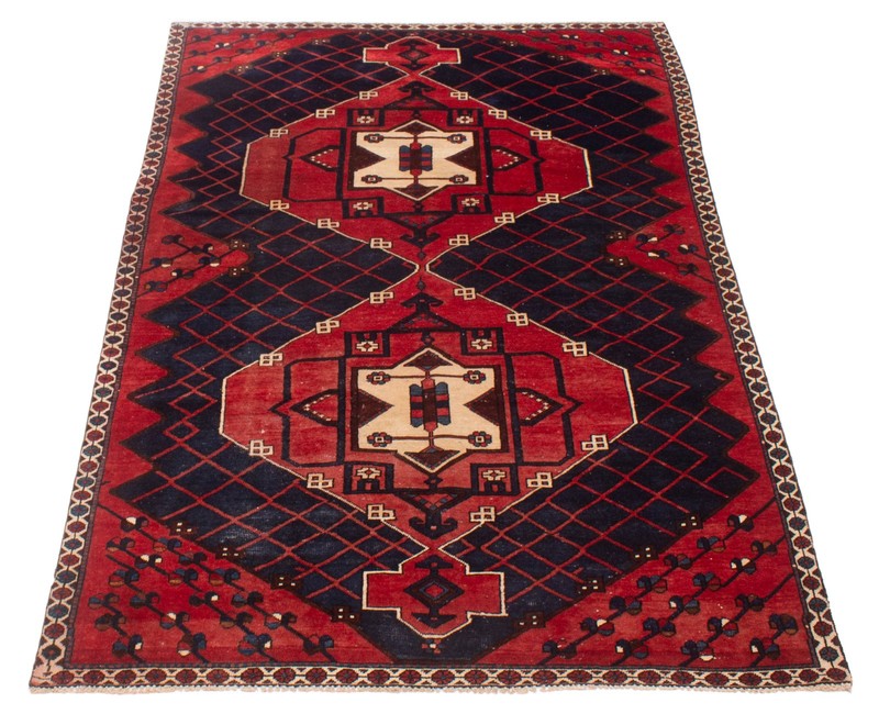 Vintage 5'5" x 9'7" Traditional Hand Knotted Vegetable Dye Wool Area Rug gallery