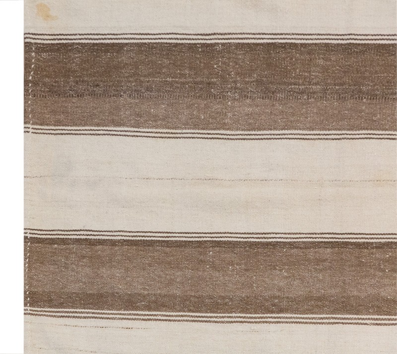 Authentic Turkish Kilim Rug 138x295 cm (4.5x9.7 ft) | Handmade Minimalist Rug gallery