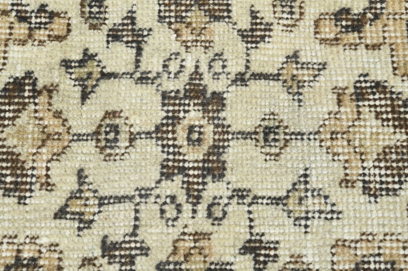 3x9 Turkish Antique Runner Rug Anatolian Hand-Knotted Vintage Oushak Carpet,199 gallery