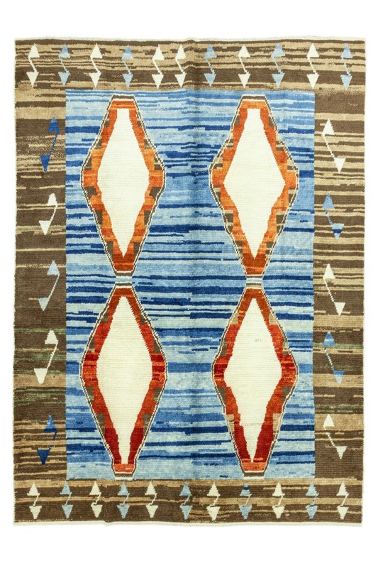 Custom Turkish Oushak Rug – Handwoven Organic Wool Desert Modern Living Room gallery