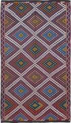 Vintage 5’8″ x 9’11” Traditional Wool Hand Woven Oriental Area Rug