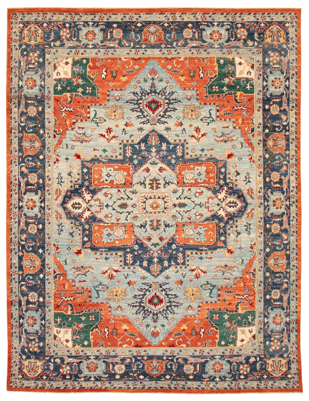 Hand-knotted Rug (Carpet) 8'9X11'8, Ariana mint condition gallery