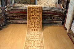 22 ft Long Hall Runner TOP QUALITY NATURAL WOOL VEGGIE DYES Chobi Afghan Design
