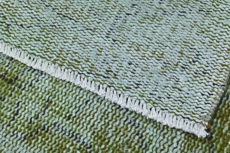 Oushak 6x10,Turkish Rug,vintage,anatolian,GREEN,kilim,Bohemian,handmade,wool gallery