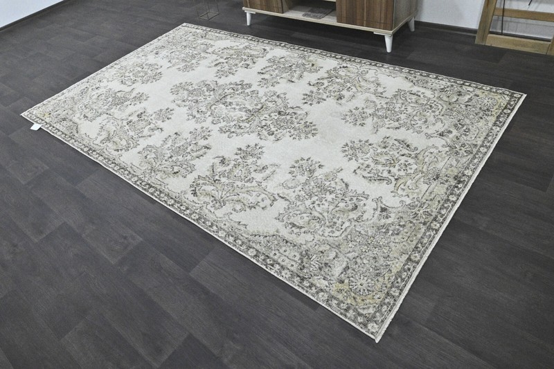 Oushak 5x10,Turkish Rug,vintage,anatolian,BEIGE,kilim,Bohemian,handmade,wool gallery