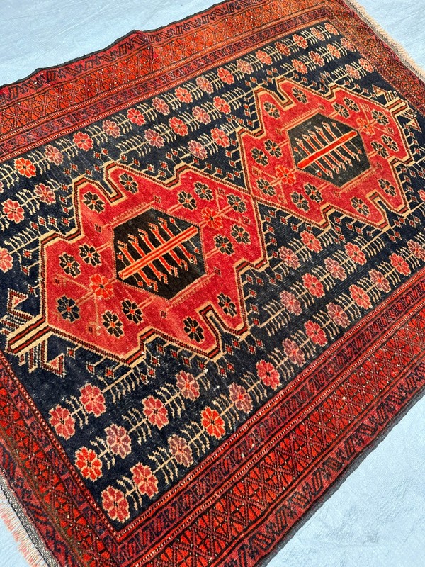 COLLECTORS’ ITEM Antique Taimani Natural Vegetable Dye Super Fine Quality Carpet gallery