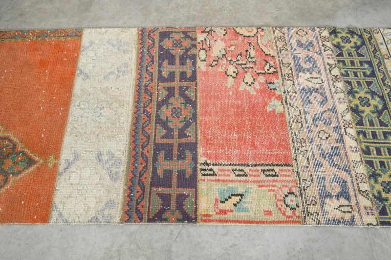 2x7 runner rug handmade vintage turkish rug runner oushak oriental carpet,196 gallery