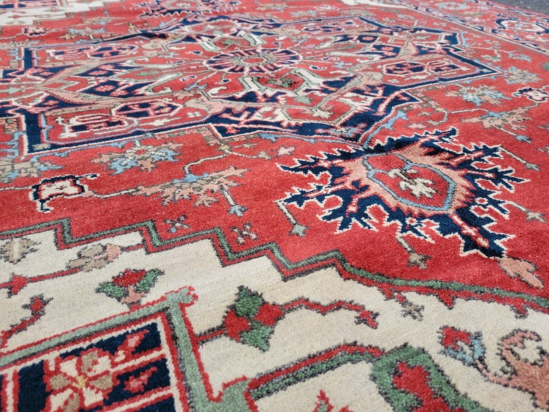 8 x 10 SUPER QUALITY INDO HERIZ SERAPI KAZAK HERIZ RUG TURKISH USHAK CAUCASIAN gallery