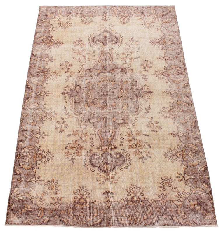 Traditional Vintage Hand-Knotted Area Rug 5'4" x 8'10" Oriental Wool Carpet gallery