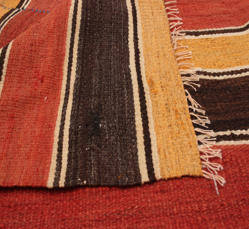 Vintage Hand Woven Area Rug 5'1" x 9'10" Traditional Wool Oriental Carpet gallery