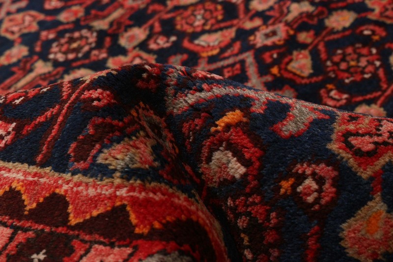 Vintage Hand-Knotted Area Rug 4'0" x 9'10" Traditional Oriental Wool Carpet gallery