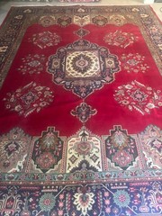 SIMI ANTIQUE. HAND MADE. 13×10 EXCELLENT CONDITION. FULL PILE.WITH SINGNR