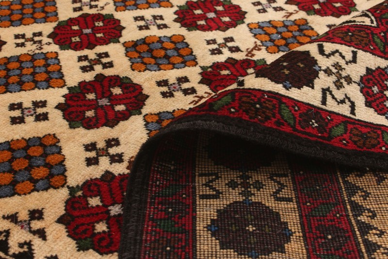 Vintage 3'5" x 6'0" Traditional Hand Knotted Vegetable Dye Wool Area Rug gallery