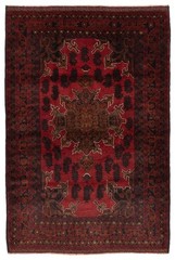 Traditional Vintage Hand-Knotted Area Rug 4’1″ x 6’7″ Oriental Wool Carpet
