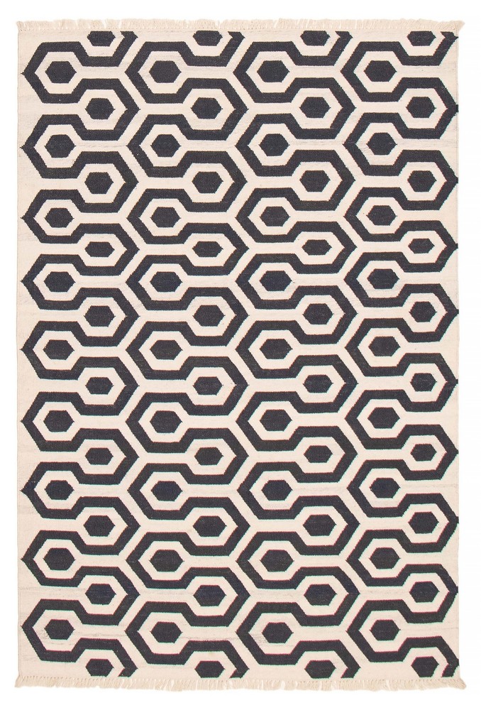 Vintage 5'4" x 8'0" Traditional Wool Hand Woven Oriental Area Rug