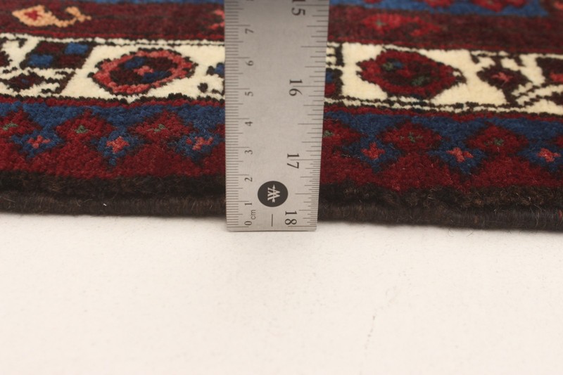 Vintage Hand-Knotted Area Rug 5'8" x 13'5" Traditional Oriental Wool Carpet gallery