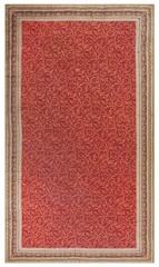 10×17 Antique Large Red Axminster English Allover Knotted Rug