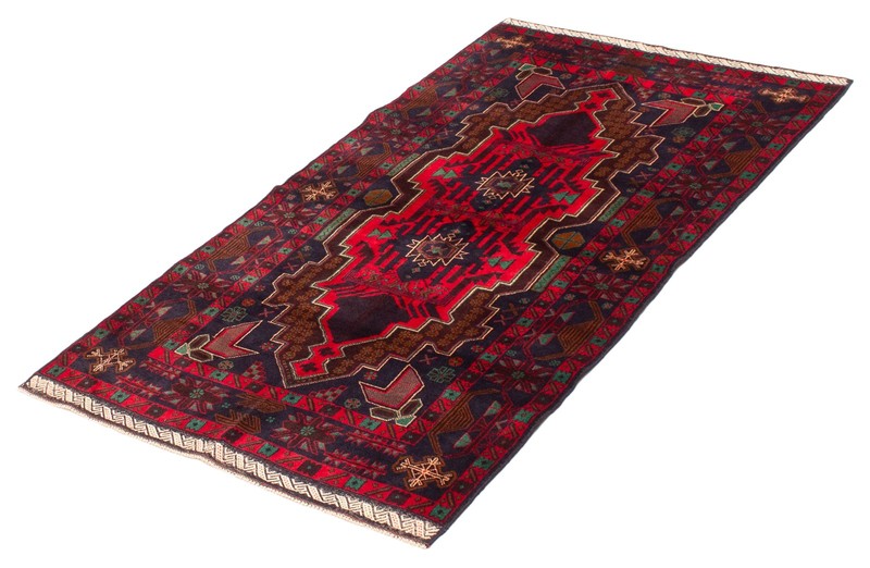 Vintage Hand-Knotted Area Rug 3'7" x 6'10" Traditional Wool Carpet gallery