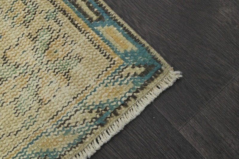 Oushak Turkish Vintage Rug 6x10 Kilim Rug Anatolian Handmade Boho Decor YELLOW gallery