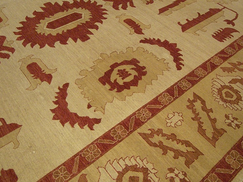 12 x 16 Handmade High Quality Afghan Serapi Rug_Natural Dyes Hand Spun Fine Wool gallery