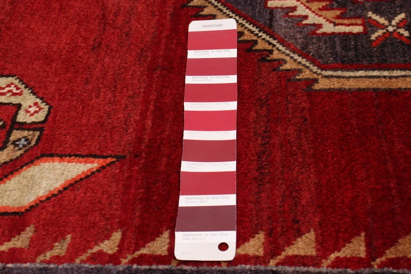 3'5" x 13'0" Vintage Hand-knotted Runner Rug Traditional Oriental Wool Carpet gallery