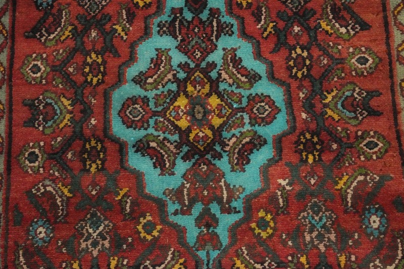 Handmade Wool Vintage Traditional 10 ft Runner Rug 4x10 Carpet gallery