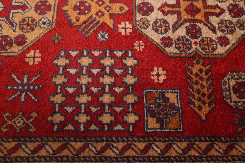 Vintage Traditional Hand-Knotted Area Rug 2'9" x 4'5" Oriental Wool Carpet gallery